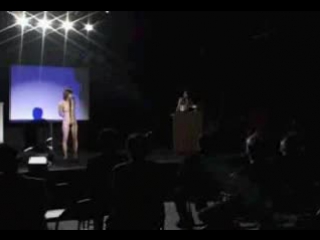 a very shy japanese girl is forced to get completely naked on stage in front of an audience